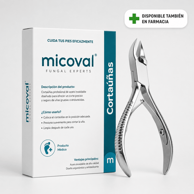 Cortaúñas profesionales para infecciones por hongos - Micoval