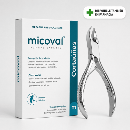 Cortaúñas profesionales para infecciones por hongos - Micoval